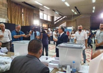 ظهور مفاجئ لعماد خميس في انتخابات برلمان النظام السوري