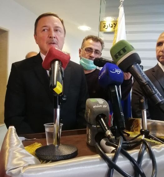 سفير موسكو بسوريا يفتتح مركزا لتركيب الأطراف الصناعية في دمشق