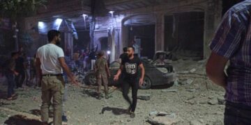 قصف جوي يستهدف “الباب” بريف حلب