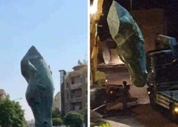 ما قصة تمثال “رأس الحصان” في دمشق؟ (صور)