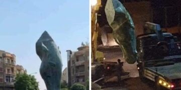 ما قصة تمثال “رأس الحصان” في دمشق؟ (صور)