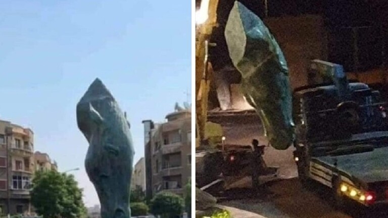 ما قصة تمثال “رأس الحصان” في دمشق؟ (صور)