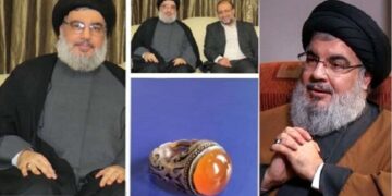 إيران تُبازر عليه.. خاتم حسن نصر الله معروض للبيع