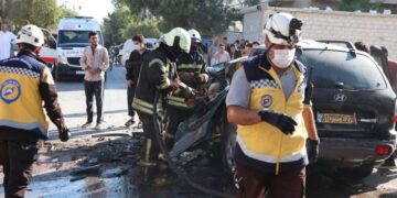 مقتل شخص باستهداف طيران مسيّر وسط إدلب