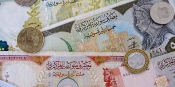 سعر صرف الليرة السورية أمام الدولار الأمريكي والليرة التركية