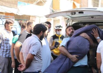 غرق طفلتين في مياه نهر العاصي بريف إدلب (صورة)