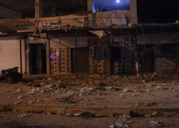ضحايا بقصف صاروخي استهدف مدينة عفرين شمالي حلب