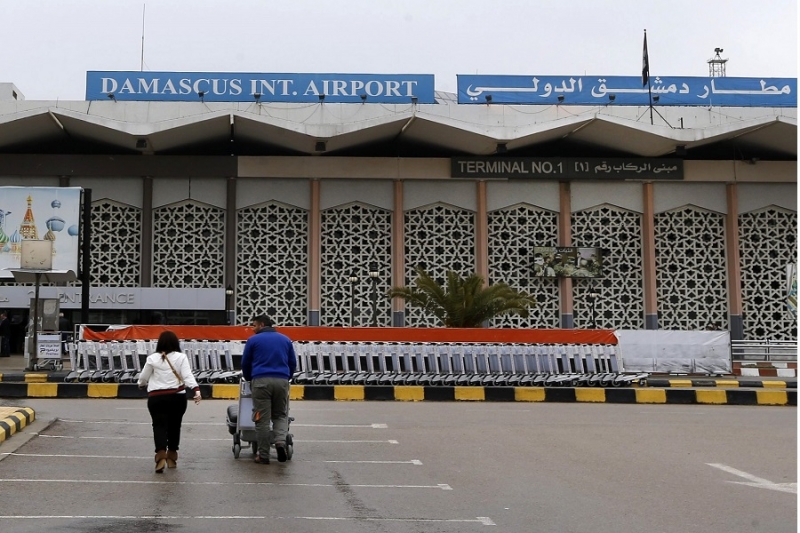 إعادة تشغيل حركة الطيران أمام المسافرين في مطار دمشق الدولي