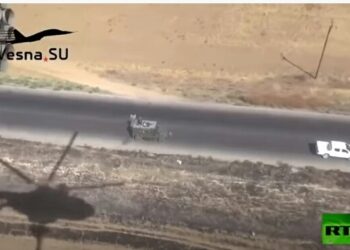 مطاردة بين مروحيات أمريكية وروسية في الحسكة