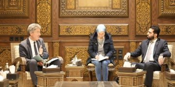 وزير الداخلية السوري يستقبل رئيس بعثة الاتحاد الأوروبي