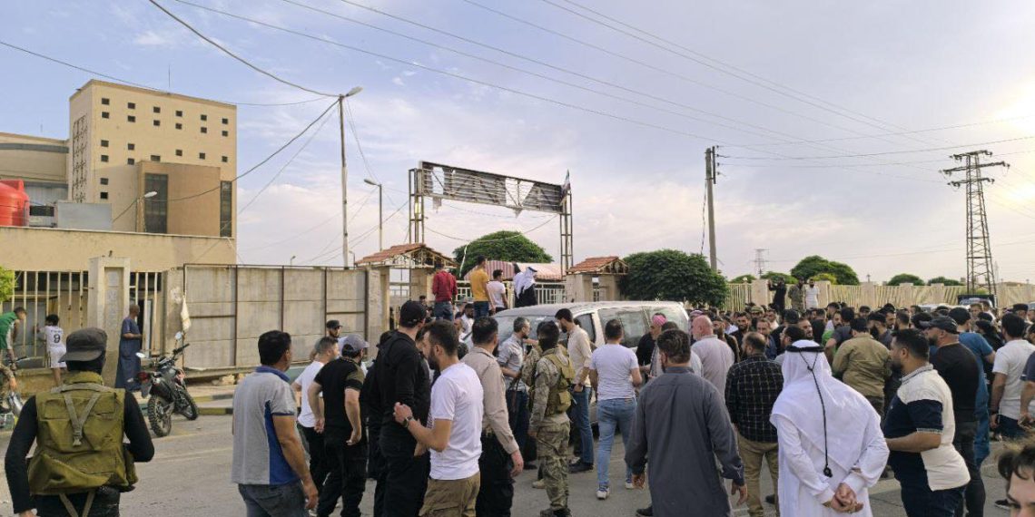 وقفة تضامنية تطالب بالإفراج عن عبيدة طحان - المصدر: قاسيون