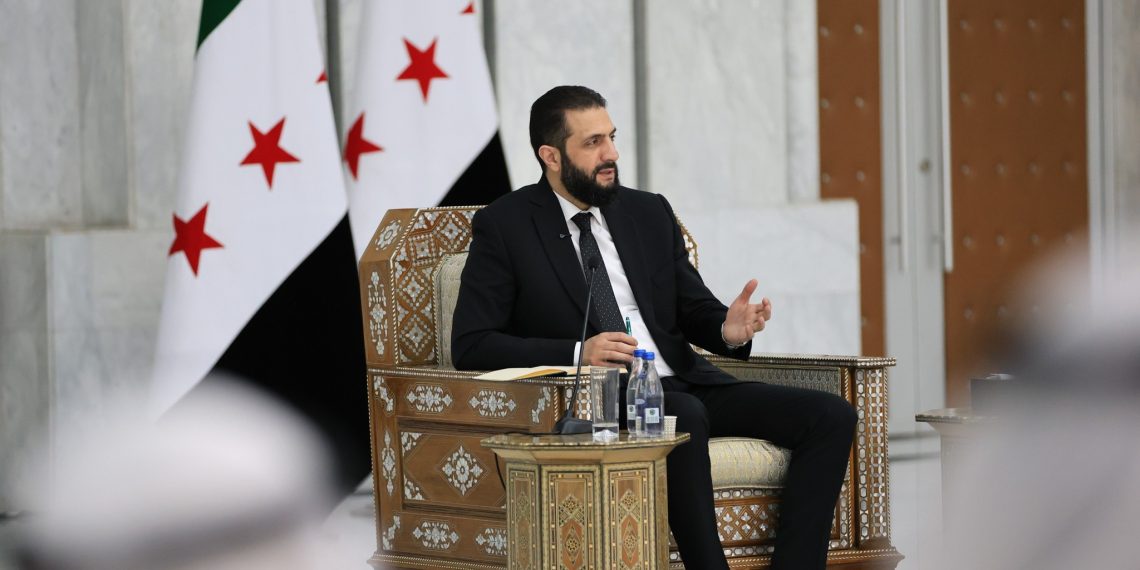 الشرع: مفاوضات غير مباشرة لوقف الاعتداءات الإسرائيلية