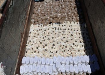 الداخلية السورية تُحبط تهريب نصف مليون حبّة كبتاغون وكميات من الحشيش عبر الحدود السورية-اللبنانية (صور)