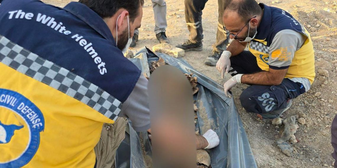 تفاصيل جديدة حول اكتشاف مقبرة جماعية في دير الزور