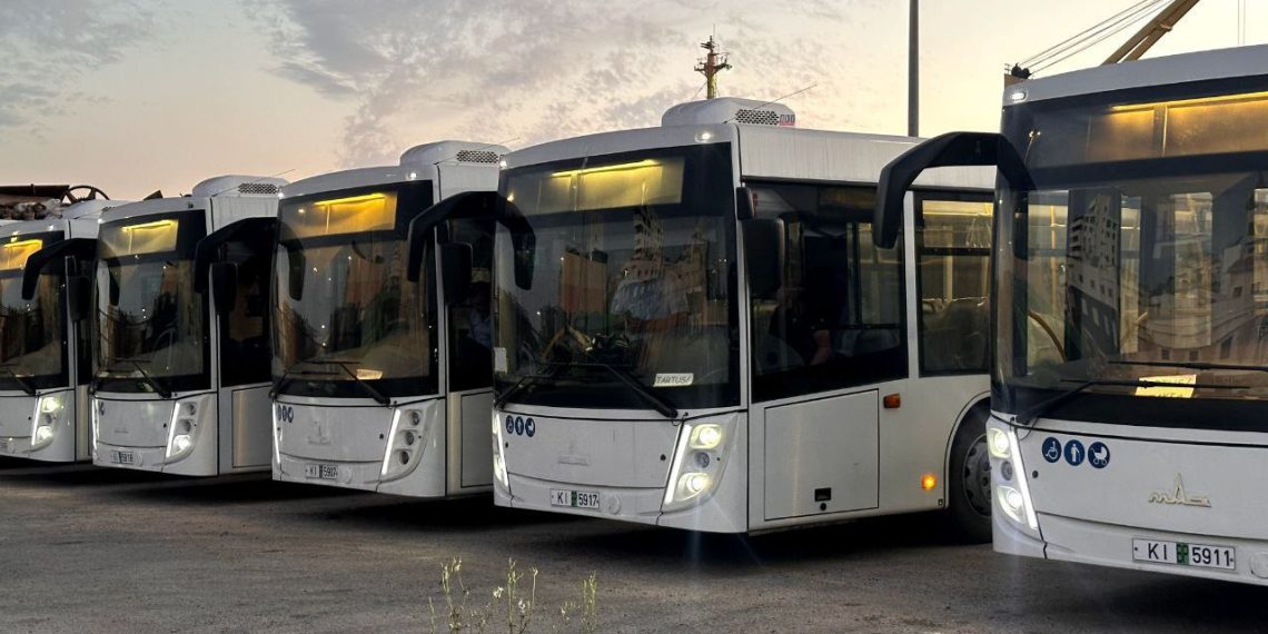 خطة وطنية لتحويل النقل الداخلي إلى حافلات كهربائية