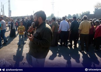 احتجاج عند الحدود مع لبنان للمطالبة بالمفقودين في السجون اللبنانية