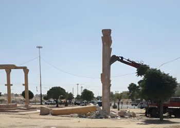 بهدف تنظيم المرور.. إزالة دواري السباهي والشاهين في حماة