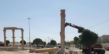 بهدف تنظيم المرور.. إزالة دواري السباهي والشاهين في حماة