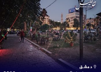 مقاه شعبية تحت الأشجار.. ظاهرة تنتشر بحدائق دمشق