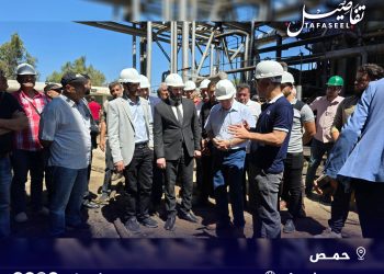 وزير الطاقة يتفقد المنشآت التعليمية والنفطية في حمص
