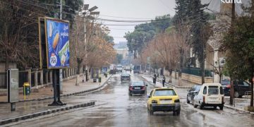 الحرارة أدنى من معدلاتها والطقس شتوي ماطر في عموم المناطق السورية