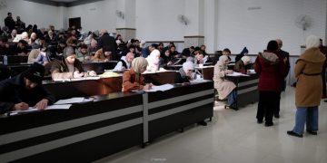 21 ألف طالب وطالبة يبدؤون امتحاناتهم العملية في جامعة حماة
