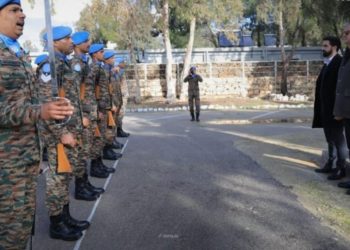 السفير علبي ولاكروا يزوران الجنوب السوري ويطلعان على الأوضاع الميدانية في المنطقة