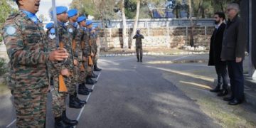 السفير علبي ولاكروا يزوران الجنوب السوري ويطلعان على الأوضاع الميدانية في المنطقة