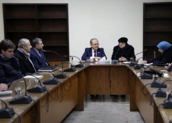 وزير التعليم العالي السوري يناقش آليات تطوير عمل مجمع اللغة العربية