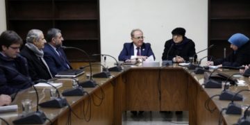 وزير التعليم العالي السوري يناقش آليات تطوير عمل مجمع اللغة العربية