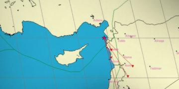 تسجيل هزتين أرضيتين على فالق البحر الميت والقوس القبرصي