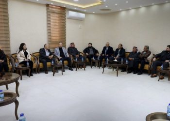 قائد الأمن الداخلي في حلب يلتقي وفداً من أهالي عين العرب