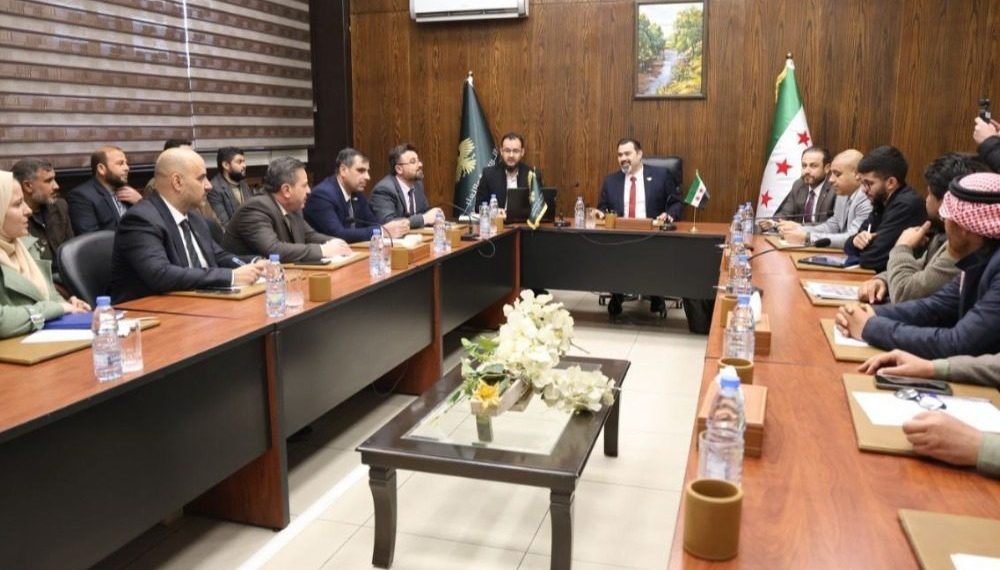 وزير التربية يناقش مع وفد من معلمي الرقة واقع العملية التعليمية