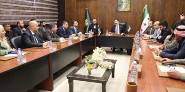 وزير التربية يناقش مع وفد من معلمي الرقة واقع العملية التعليمية