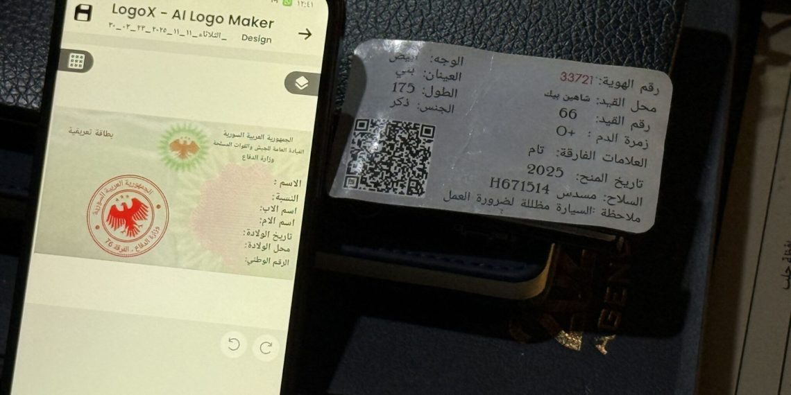 تفكيك شبكة متخصصة بتزوير البطاقات الأمنية والعسكرية في حلب