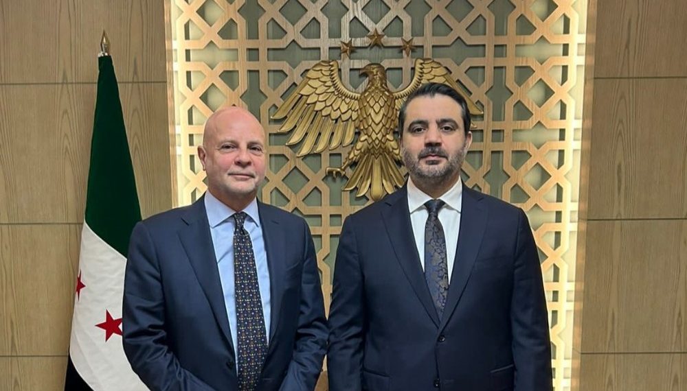 الشيباني يبحث مع مسؤول أممي تعزيز التعاون بين سوريا والأمم المتحدة