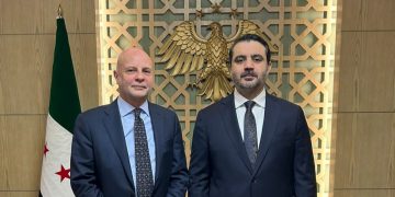 الشيباني يبحث مع مسؤول أممي تعزيز التعاون بين سوريا والأمم المتحدة