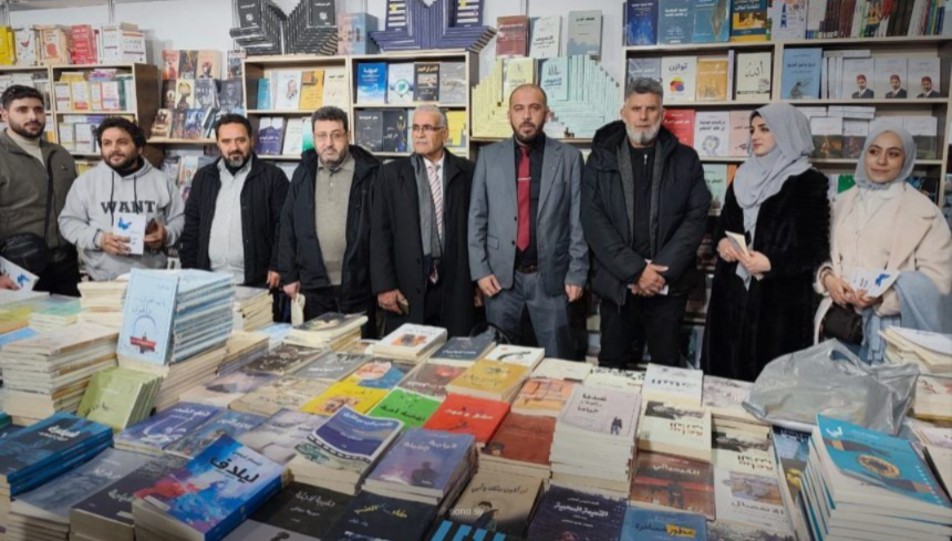 أنس الشيخ أحمد يوقّع مجموعته القصصية “من الألم إلى الأمل” في معرض دمشق الدولي للكتاب